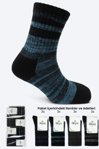 LİKYA ÇORAP - Likya Kadın Tenis Çorap Bambu Pamuklu LİKYA ÇORAP - Likya Kadın Tenis Çorap Bambu Pamuklu