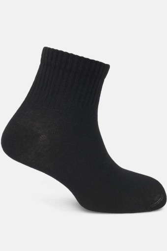 LİKYA ÇORAP - Likya Kadın Yarım Konç Tenis Çorabı Pamuklu Düz (1)
