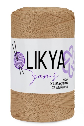 LİKYA HOBİ - Likya Makrome İpi Polyester 4 Mm 200g