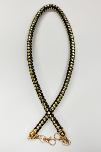 LİKYA HOBİ - Likya Örgülü Omuz Çanta Sapı Deri Düz (1)