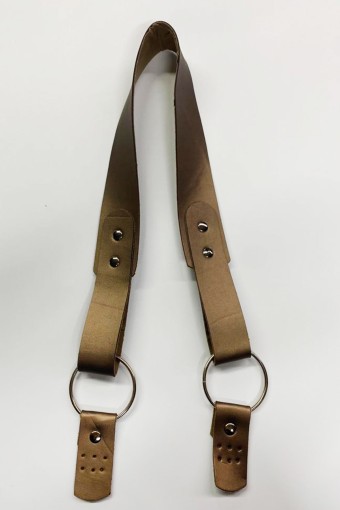 LİKYA HOBİ - Likya Paris Sap Çanta Sapı Düz Toz Deri (1)