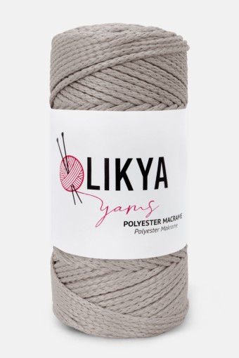 LİKYA HOBİ - Likya Polyester Makrome İpi 100 Gr 2-3 mm 150 mt (1)