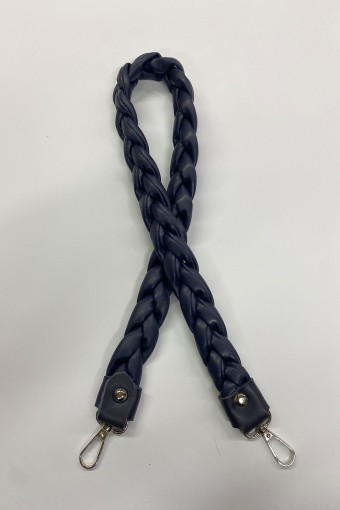 LİKYA HOBİ - Likya Saç Örgülü Çanta Sapı Deri