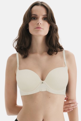 CLARA - Line Kadın Destekli Sütyen Duble Dolgulu - Krem