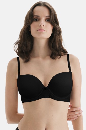CLARA - Line Kadın Destekli Sütyen Duble Dolgulu - Siyah