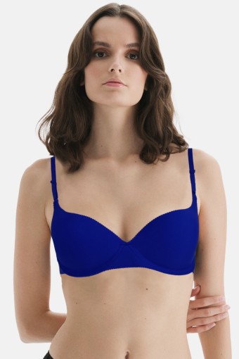 CLARA - Line Kadın Destekli Sütyen Lazer Kesim - Lacivert