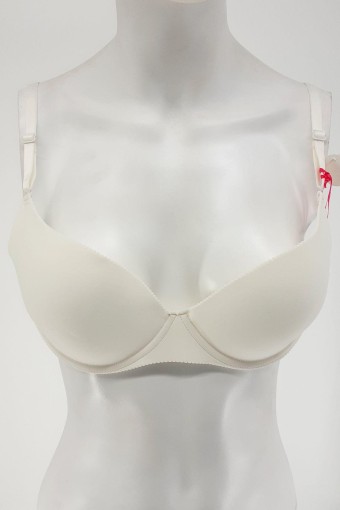 CLARA - Line Kadın Sütyen Lazer Kesim - Ekru