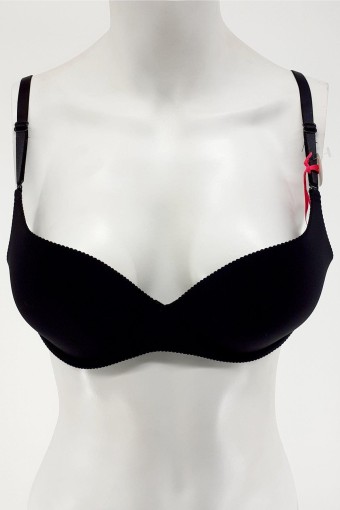 CLARA - Line Kadın Sütyen Lazer Kesim - Siyah