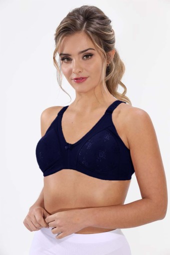 LİZA - Liza Kadın Balensiz Sütyen Dantelli Büyük Beden (1)