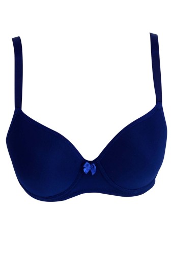LİZA - Liza Kadın Desteksiz C Kaplı Mikro Sütyen - Lacivert