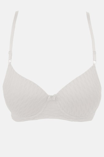 LİZA - Liza Kadın Desteksiz Jakarlı Sütyen - Gülkurusu (1)