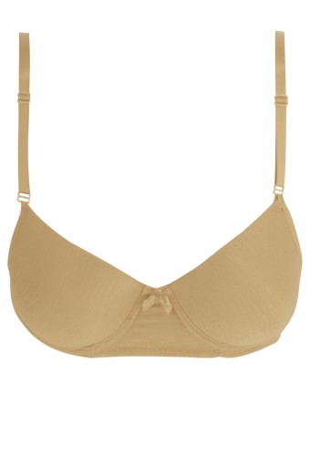 LİZA - Liza Kadın Jakarlı Destekli Telli Sütyen - Ten