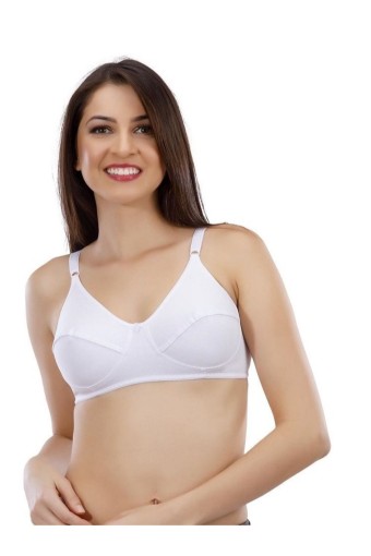 LİZA - Liza Kadın Penye Sütyen Dikişli - Beyaz - 90