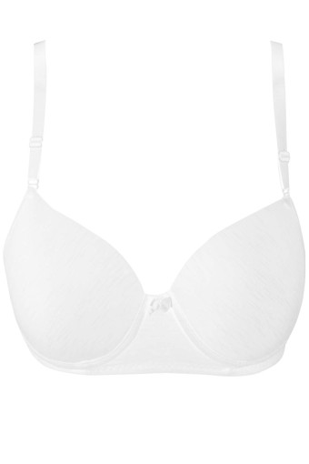 LİZA - Liza Kadın Telli C Kap İçi Boş Sütyen - Beyaz