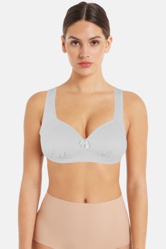 LİZA - Liza Kadın Telsiz Toparlayıcı Sütyen - Beyaz