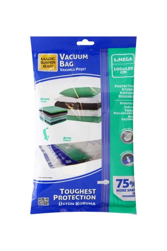 Magic Saver Bag - Magic Saver Bag Vakumlu Hurç Mega 100x130
