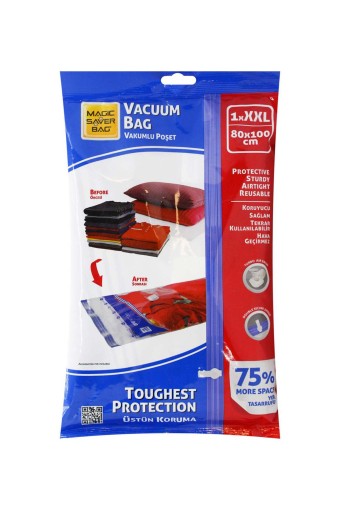 Magic Saver Bag - Magic Saver Bag Vakumlu Hurç XXL 80x100 (1)