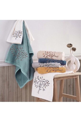 MARİBOR - Maribor Mutfak Havlusu Amor Bambu 3D Nakışlı 30x50 3'lü (1)