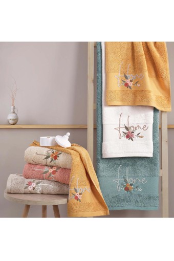 MARİBOR - Maribor Mutfak Havlusu Home Bambu 3D Nakışlı 30x50 3'lü