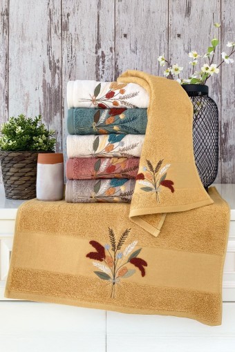 MARİBOR - Maribor Mutfak Havlusu Nova Bambu 3D Nakışlı 30x50 3'lü