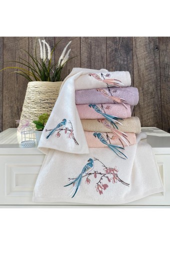 MARİBOR - Maribor Mutfak Havlusu Romantik Bambu 3D Nakışlı 30x50 3'lü (1)