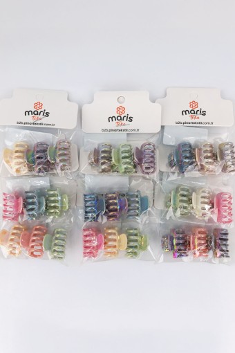 MARİS TOKA - Maris Kız Çocuk Mandal Toka 3'lü