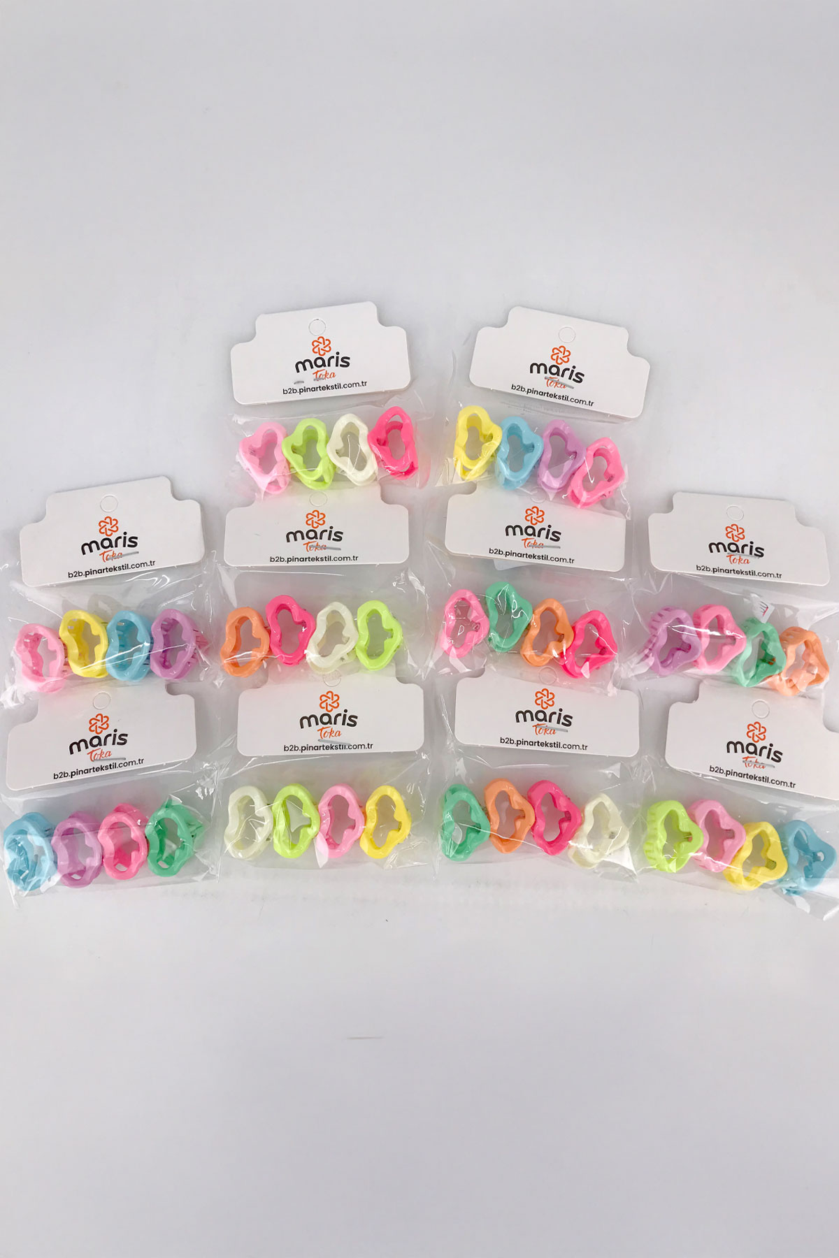 Maris Kız Çocuk Mandal Toka 4'lü - Thumbnail