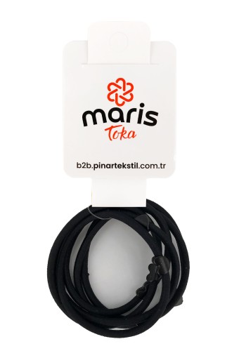 MARİS TOKA - Maris Kadın Lastik Toka 6'lı Kalp