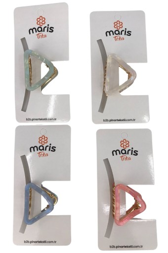MARİS TOKA - Maris Kadın Mandal Toka Kemik Metal