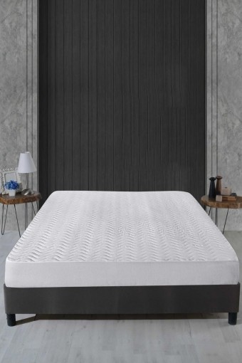 MARİS EV TEKSTİLİ - Maris Kapitone Fitted Sıvı Geçirmez Alez Komple Lastikli 120x200 170/180 Gr M2 (1)