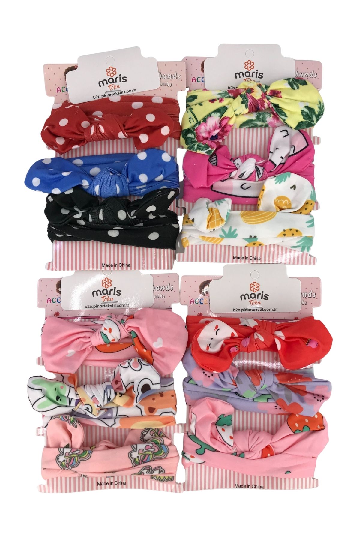 Maris Kız Bebek Bandı 3'lü - Thumbnail