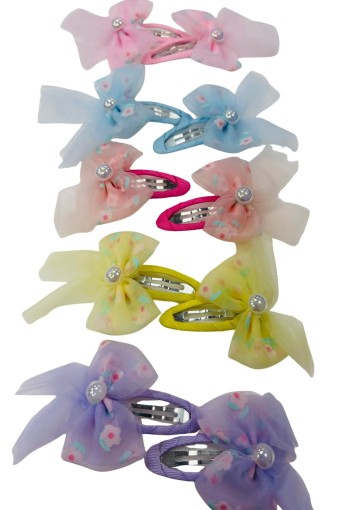 MARİS TOKA - Maris Kız Çocuk Çıtçıt Toka 2'li