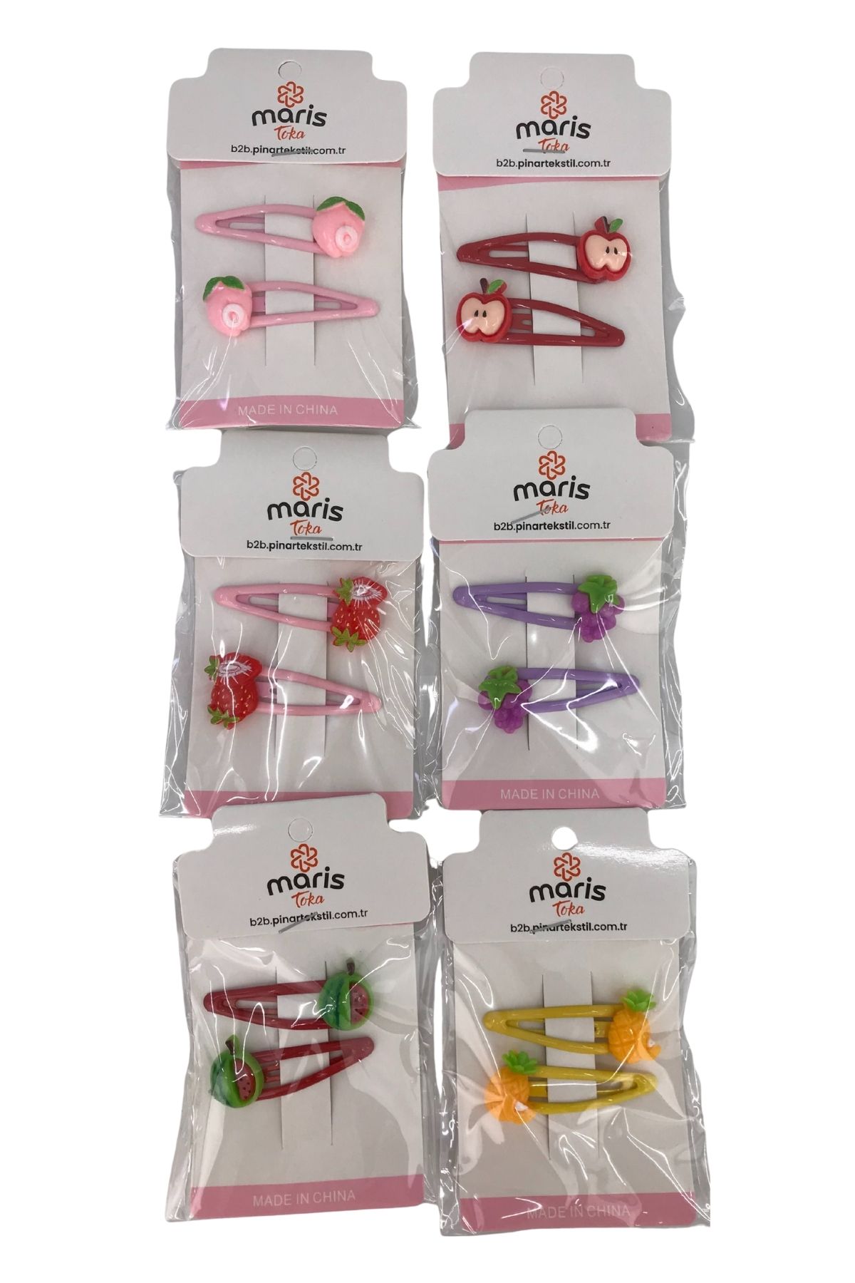 Maris Kız Çocuk Çıtçıt Toka 2'li - Thumbnail