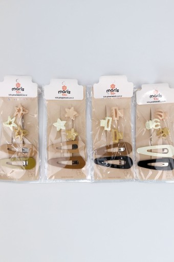 MARİS TOKA - Maris Kız Çocuk Çıtçıt Toka Set