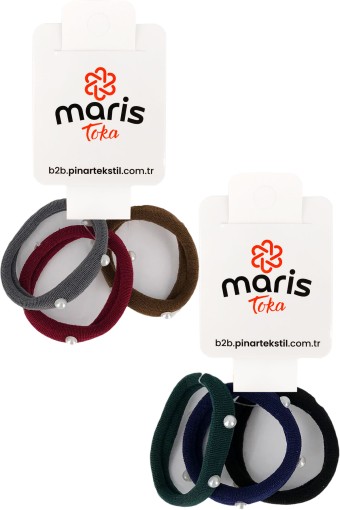 MARİS TOKA - Maris Kız Çocuk Havlu Toka İncili 3'lü (1)