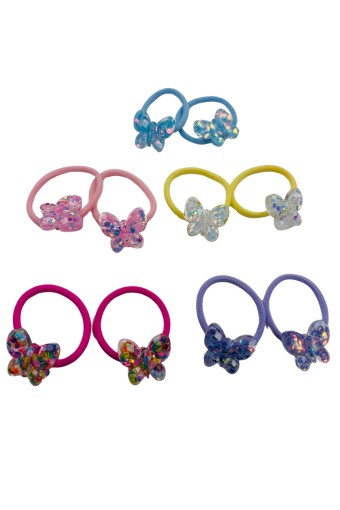 MARİS TOKA - Maris Kız Çocuk Lastik Toka 2'li (1)