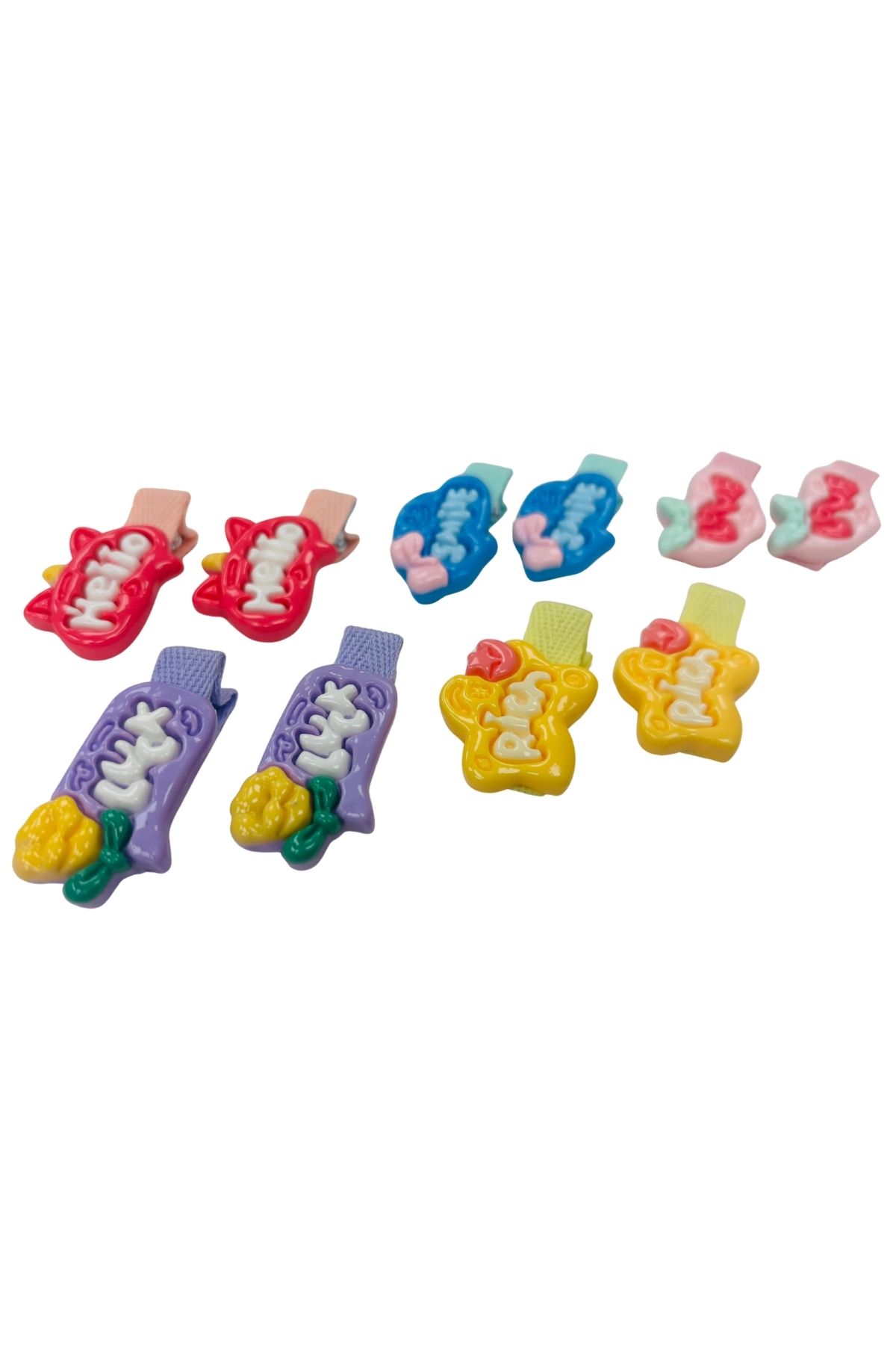 Maris Kız Çocuk Lastik Toka 2'li - Thumbnail