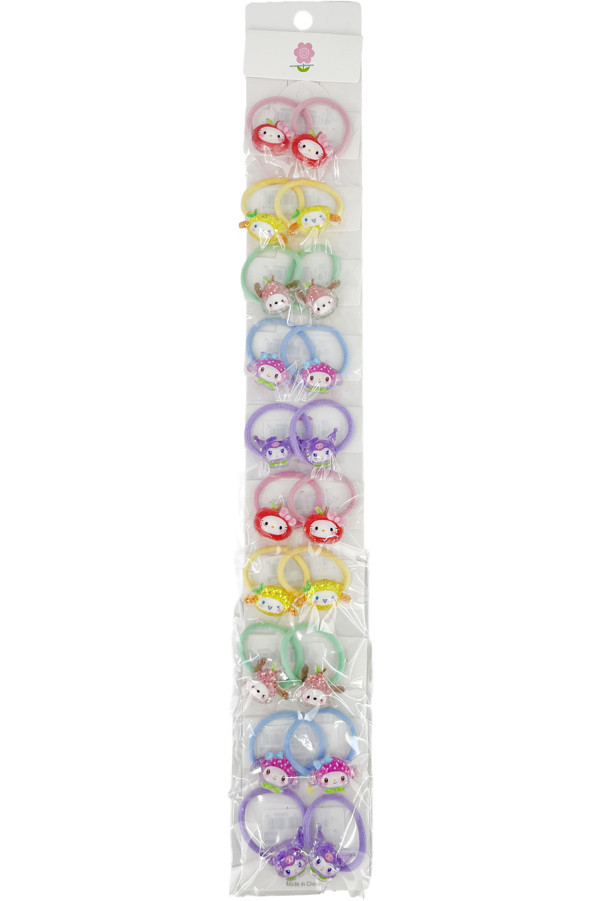 Maris Kız Çocuk Lastik Toka Kuromi - Thumbnail