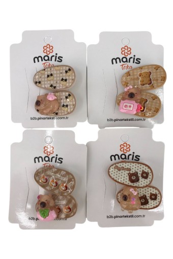 MARİS TOKA - Maris Kız Çocuk Pens Toka 2'li