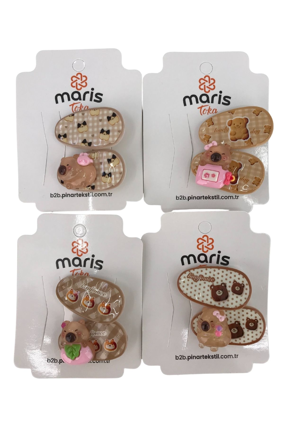 Maris Kız Çocuk Pens Toka 2'li - Thumbnail