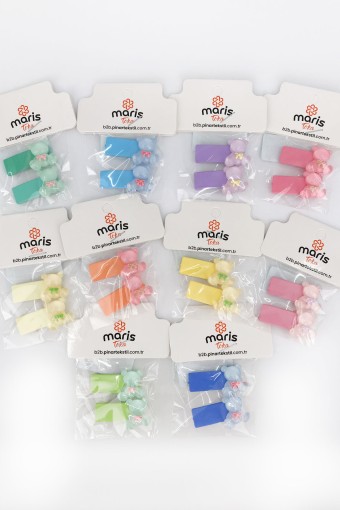 MARİS TOKA - Maris Kız Çocuk Pens Toka Ayıcık 2'li (1)