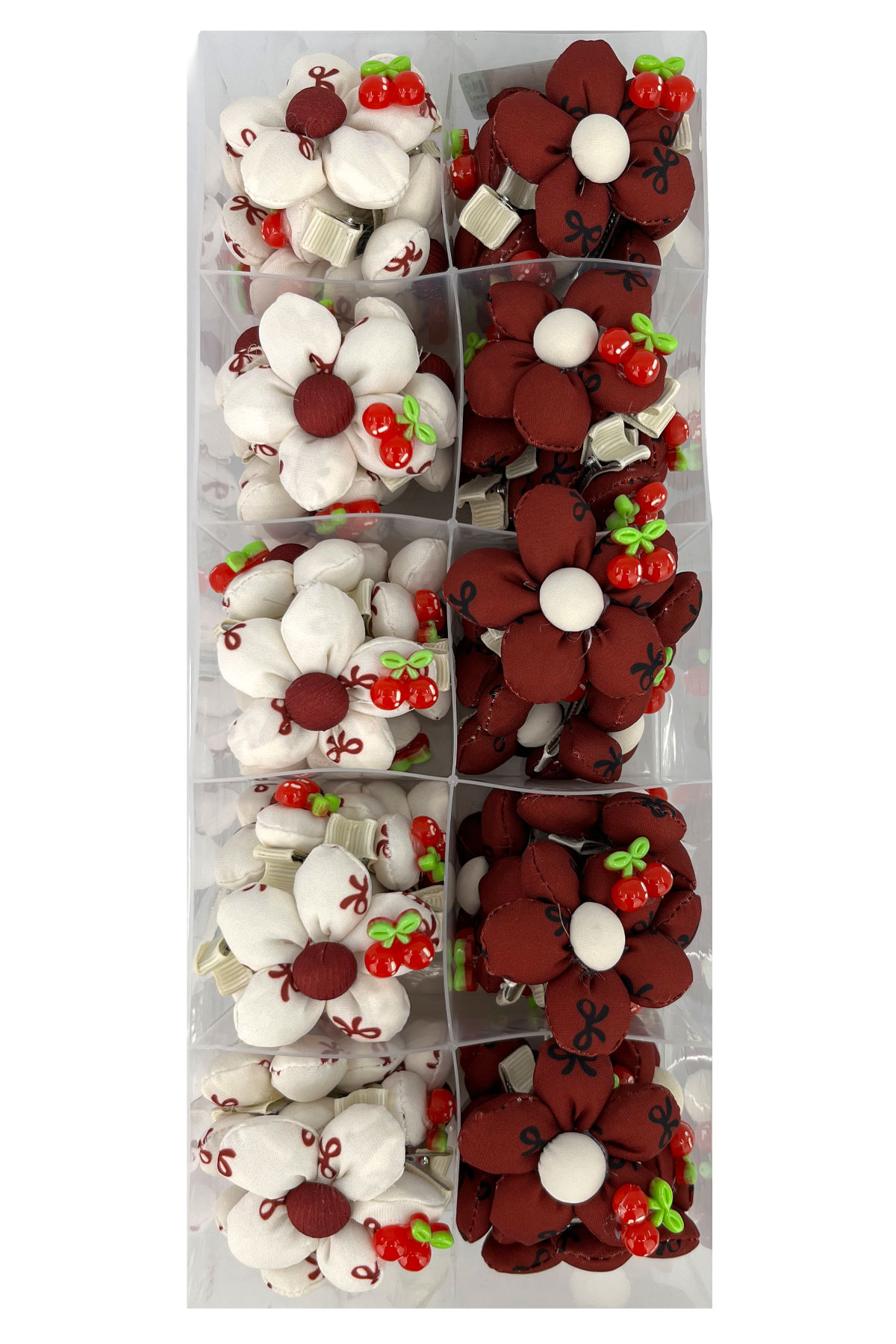 Maris Kız Çocuk Pens Toka Kirazlı - Thumbnail