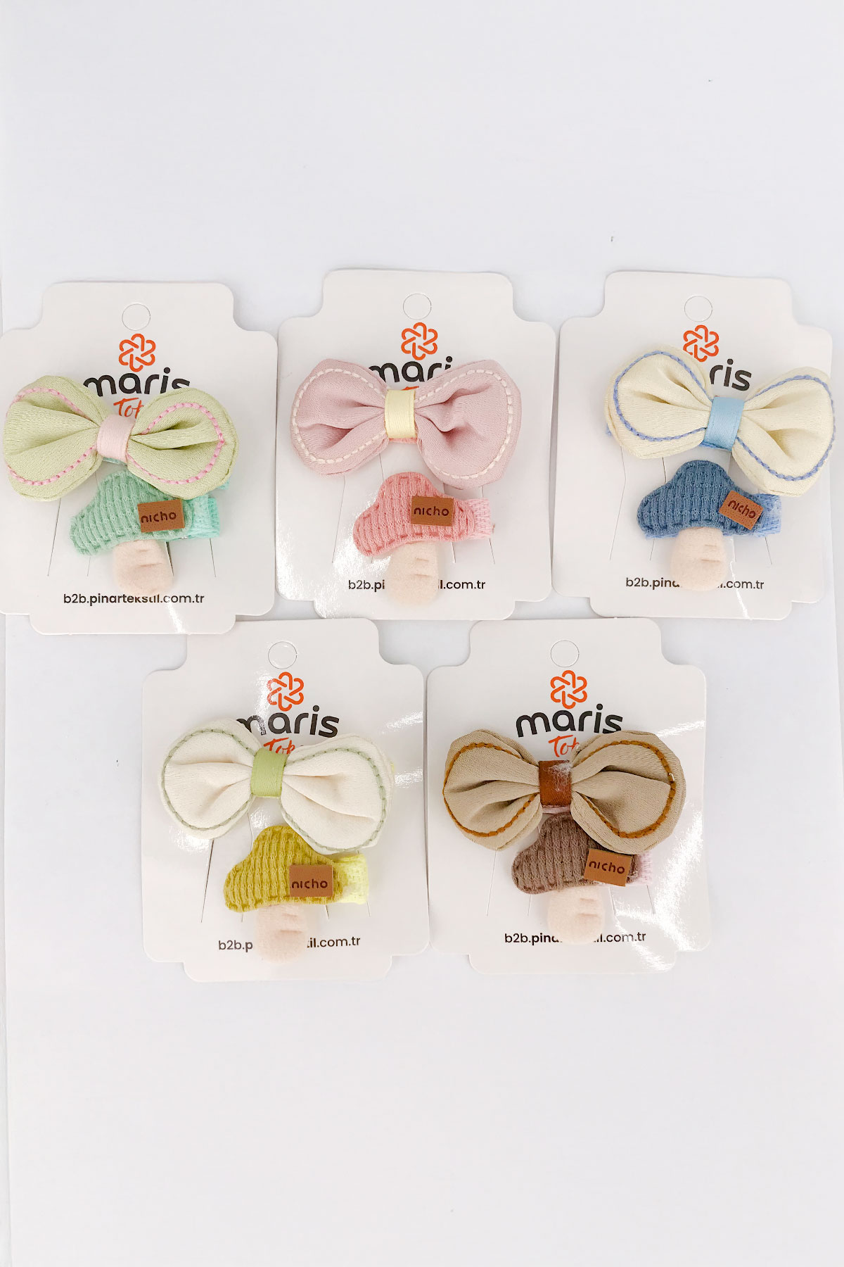 Maris Kız Çocuk Pens Toka Set 2'li - Thumbnail