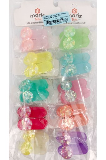 MARİS TOKA - Maris Kız Çocuk Pens Toka Tavşan 2'li (1)