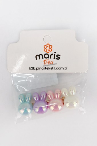 MARİS TOKA - Maris Kız Çocuk Pens Toka Tavşan