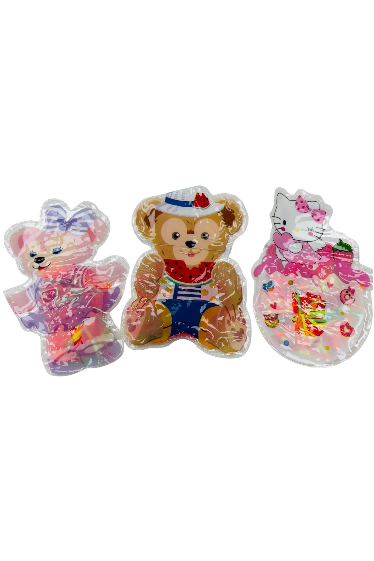 Maris Kız Çocuk Perma Lastik Renkli Poşet - Thumbnail