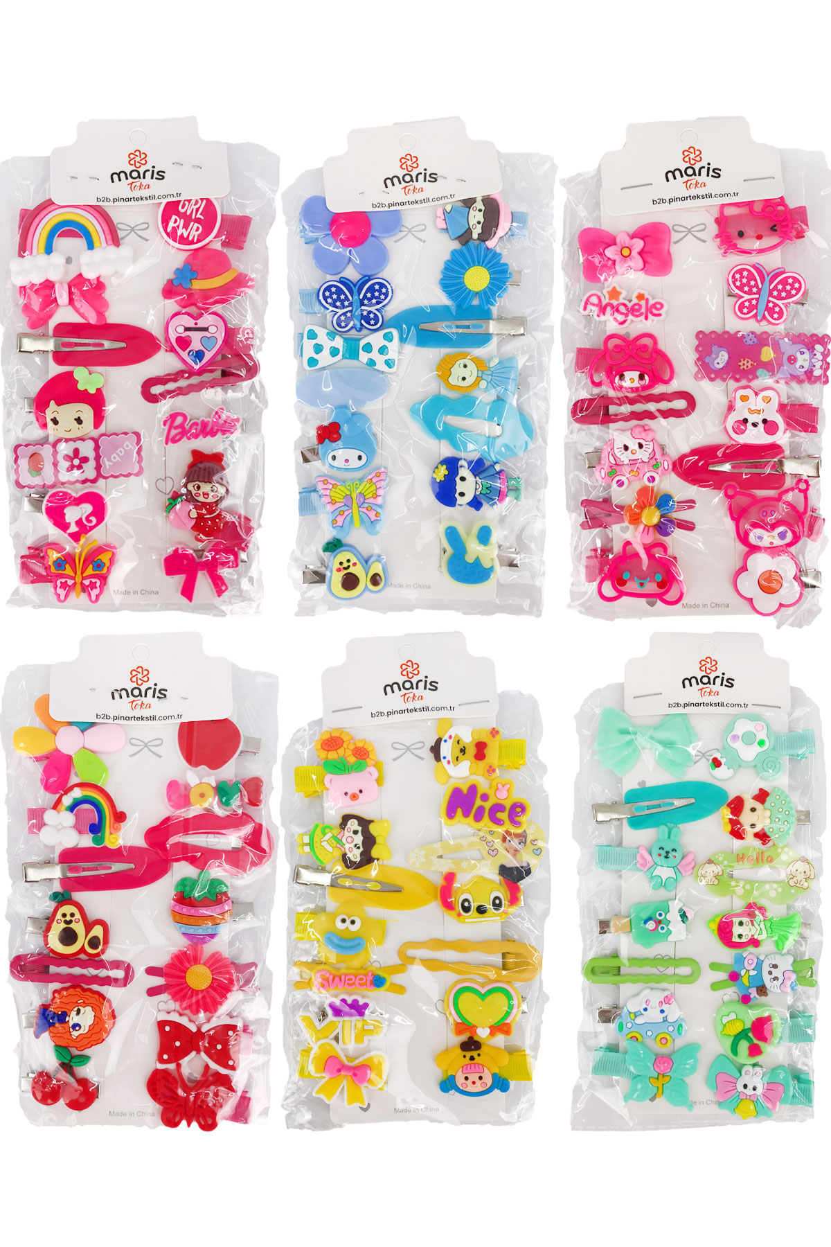 Maris Kız Çocuk Set Toka - Thumbnail