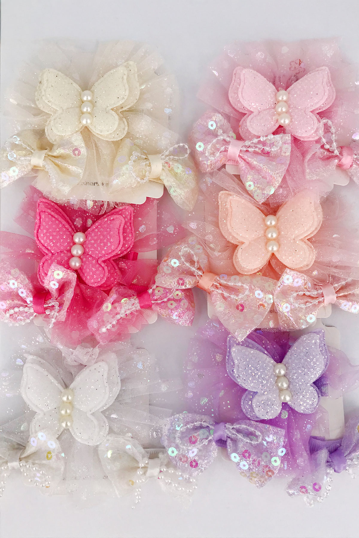 Maris Kız Çocuk Set Toka Pens Kelebek - Thumbnail