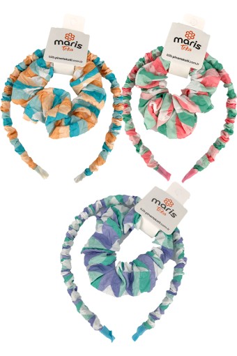 MARİS TOKA - Maris Kız Çocuk Set Toka Taç Simit (1)