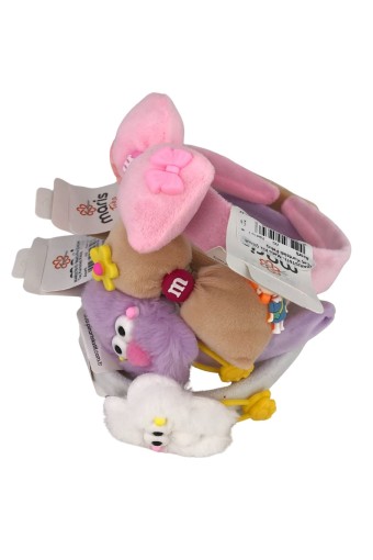 MARİS TOKA - Maris Kız Çocuk Taç Kurdeleli Peluş